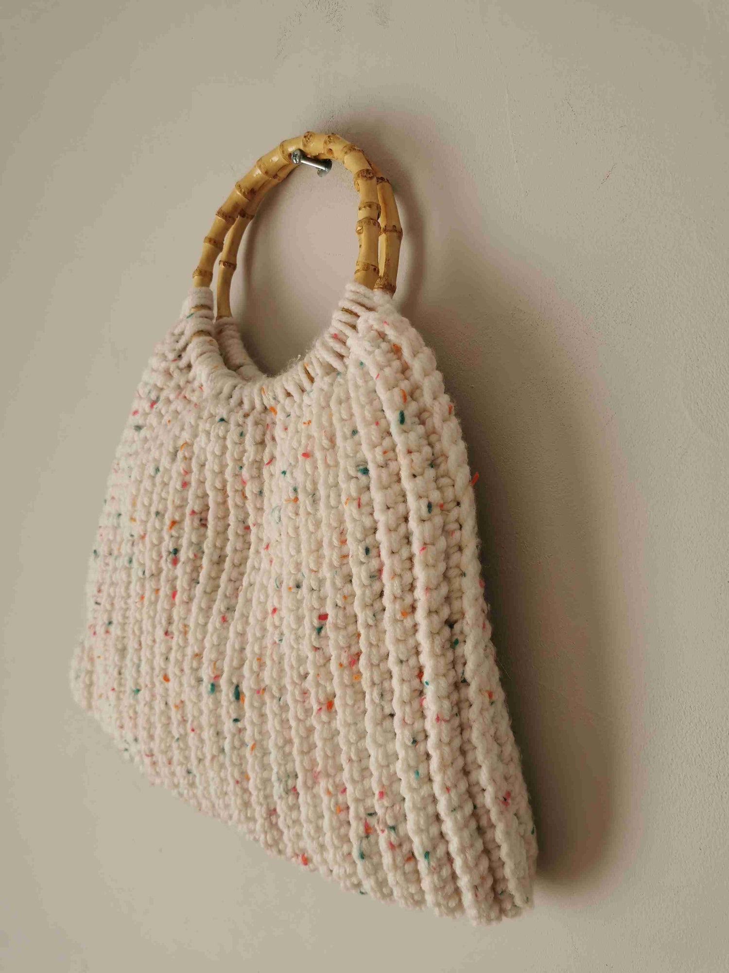 Wool handbag