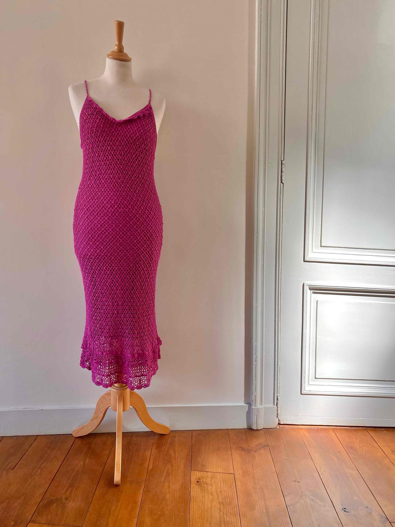 Crocheted dress