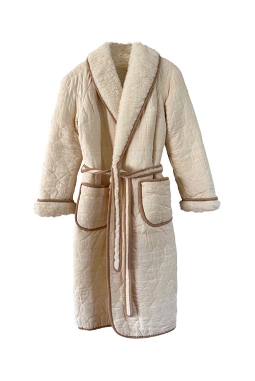Wool and silk coat