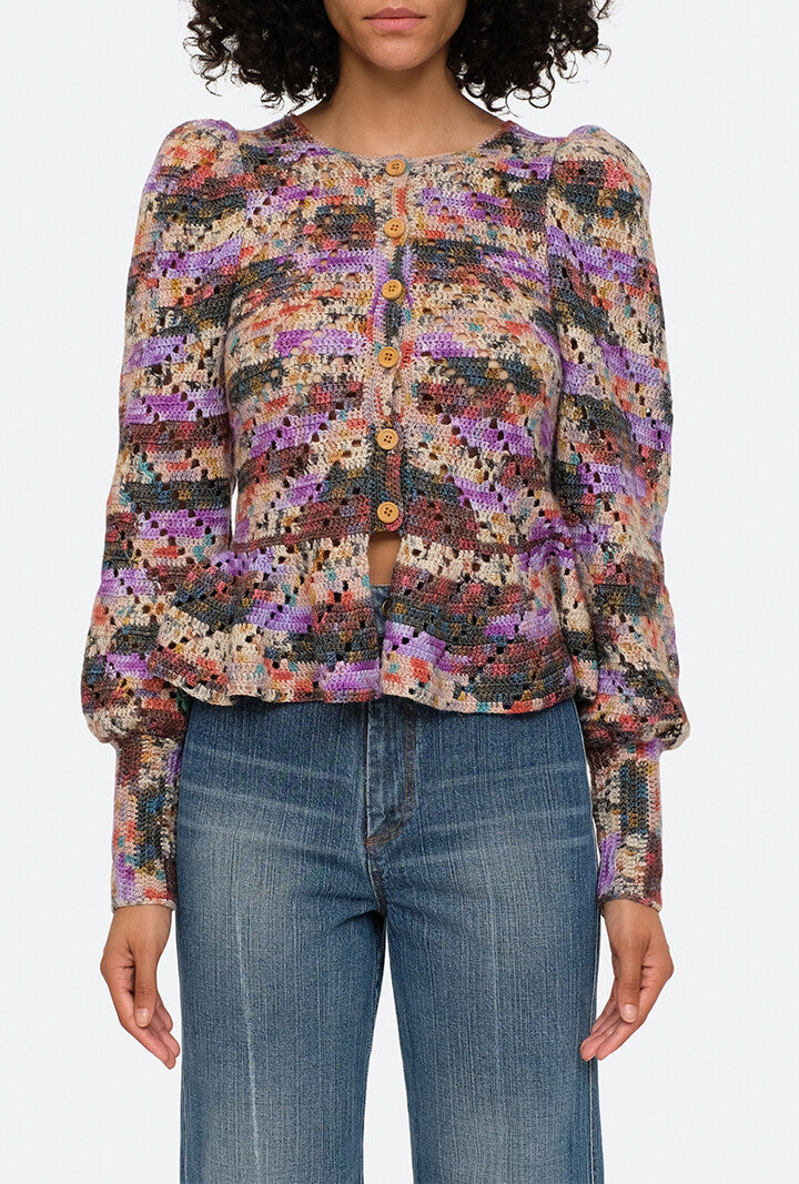 Cardigan Sea Ny – Violet