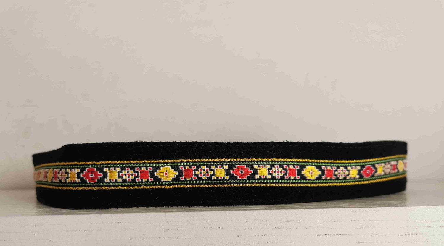 Suede belt