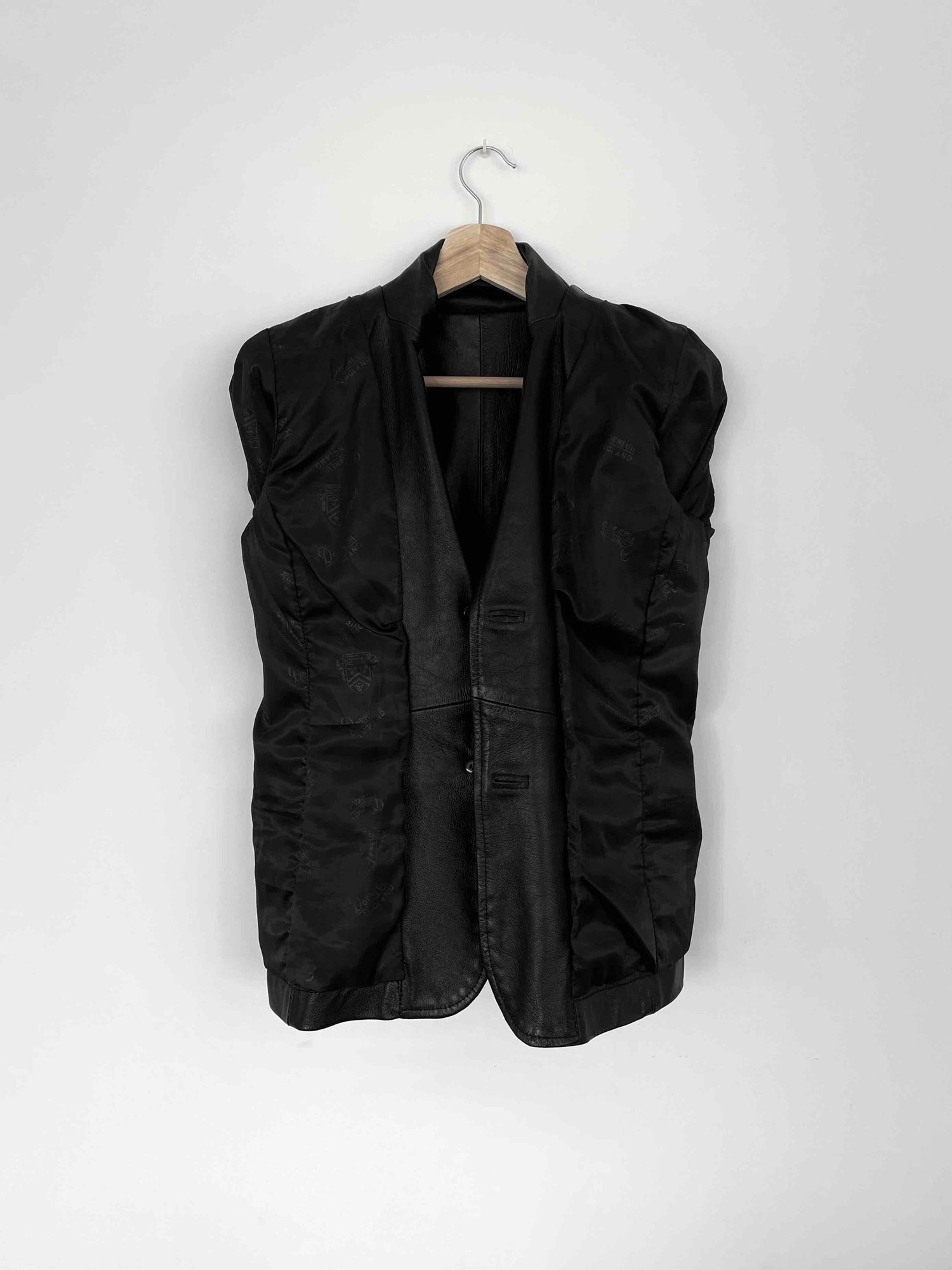 Blazer en cuir