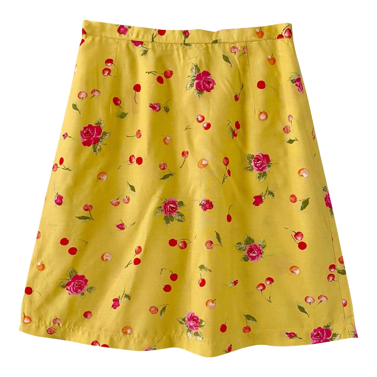 Floral mini skirt