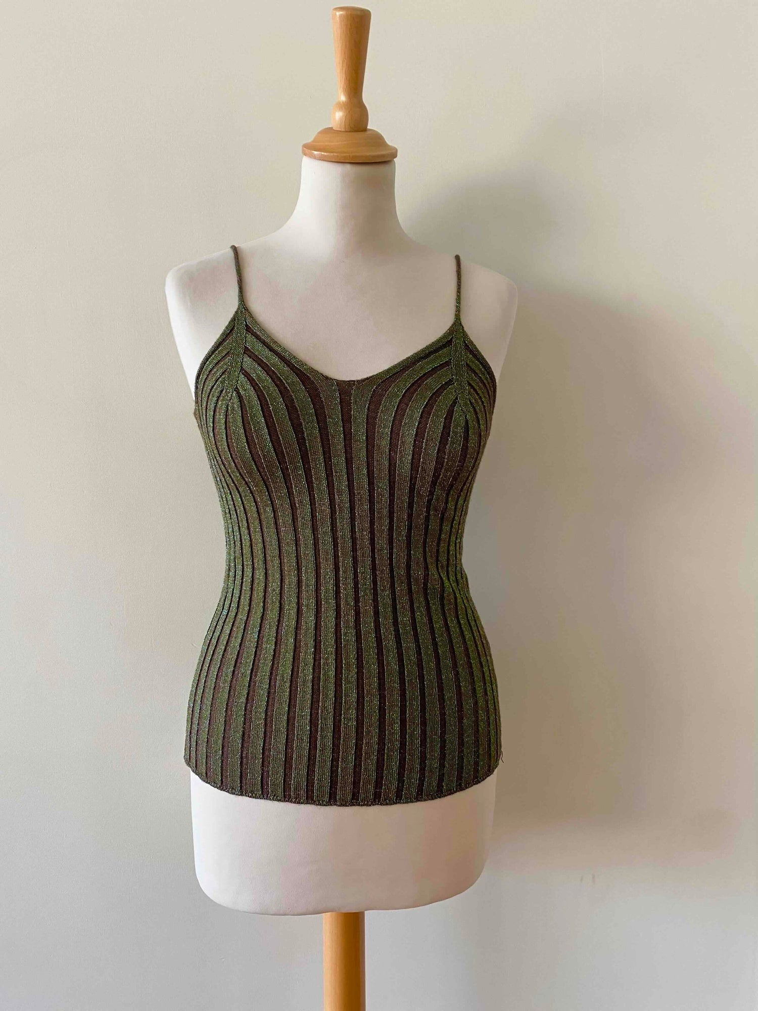 Top made of lurex by Georges Rech