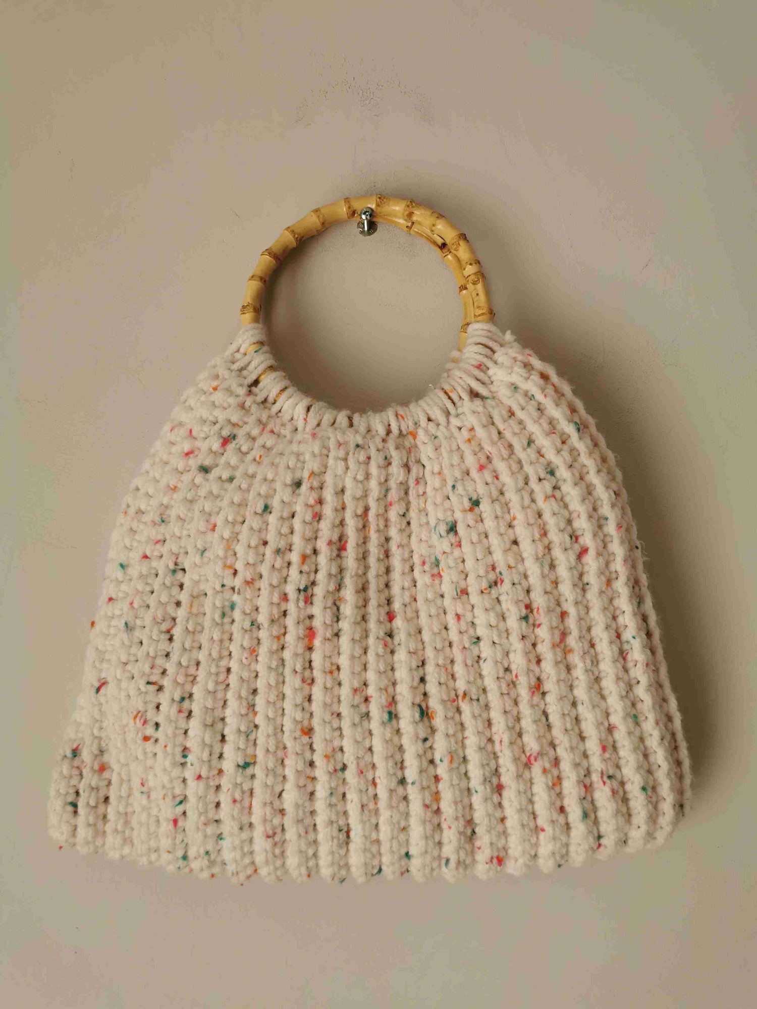Wool handbag