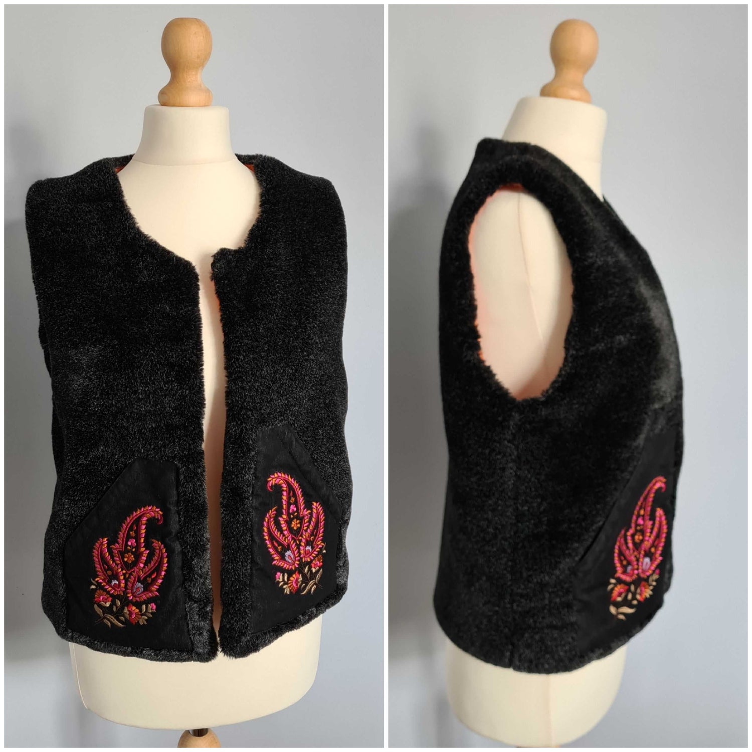 Gilet en fausse fourrure