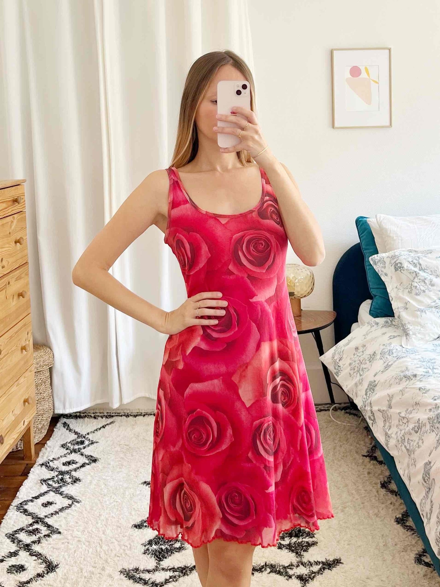 Robe à fleurs