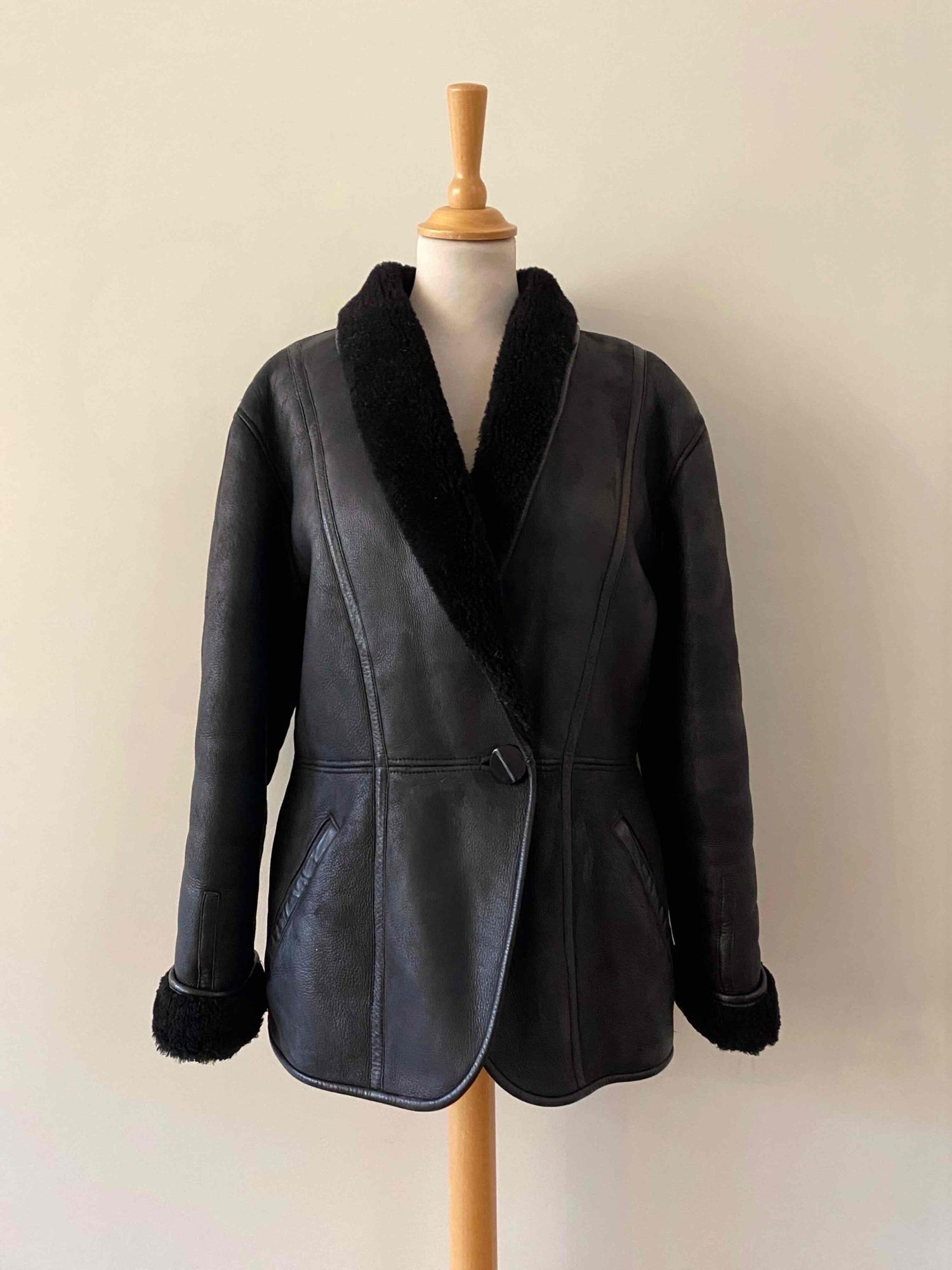 Bombardier en peau lainée Kenzo