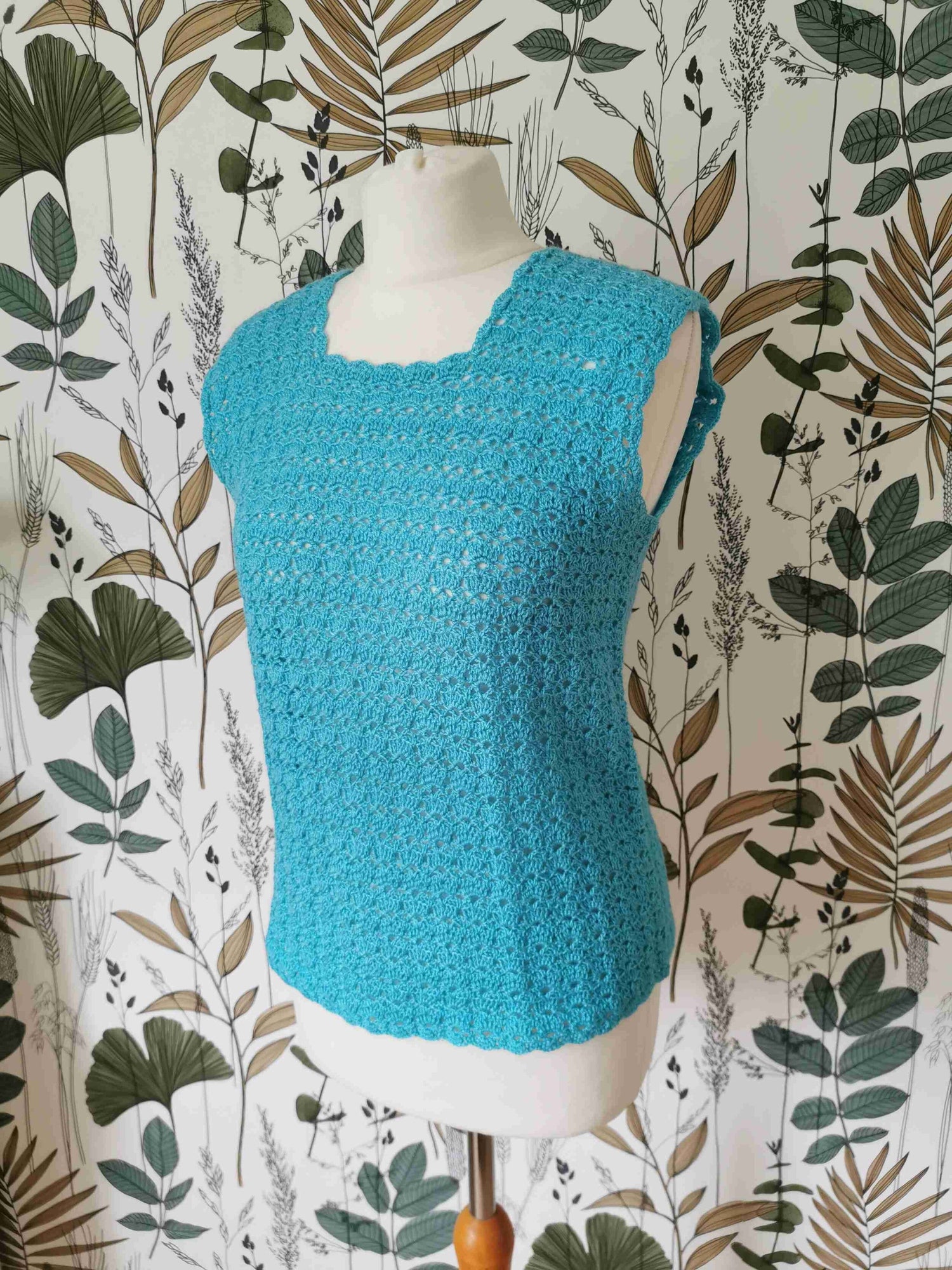 Top en crochet