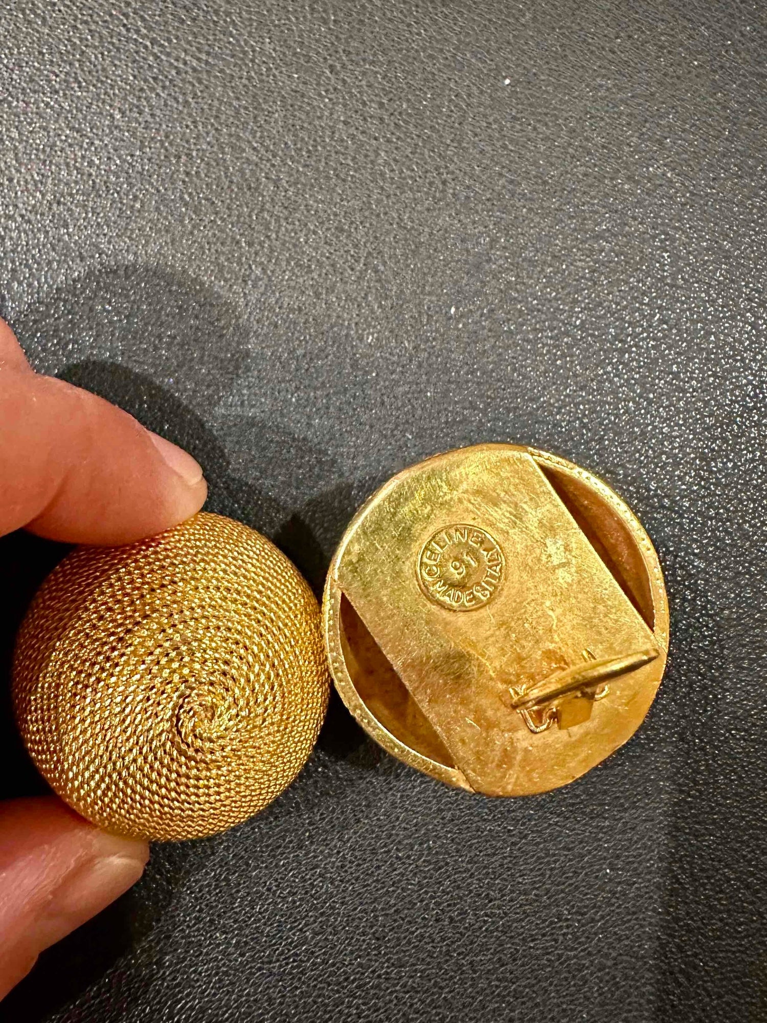 Celine clip-on earrings