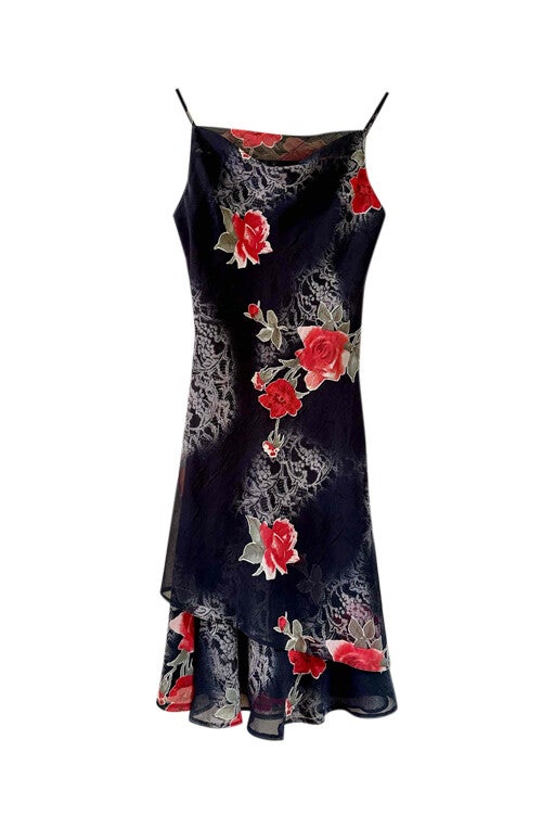 Floral print nightgown