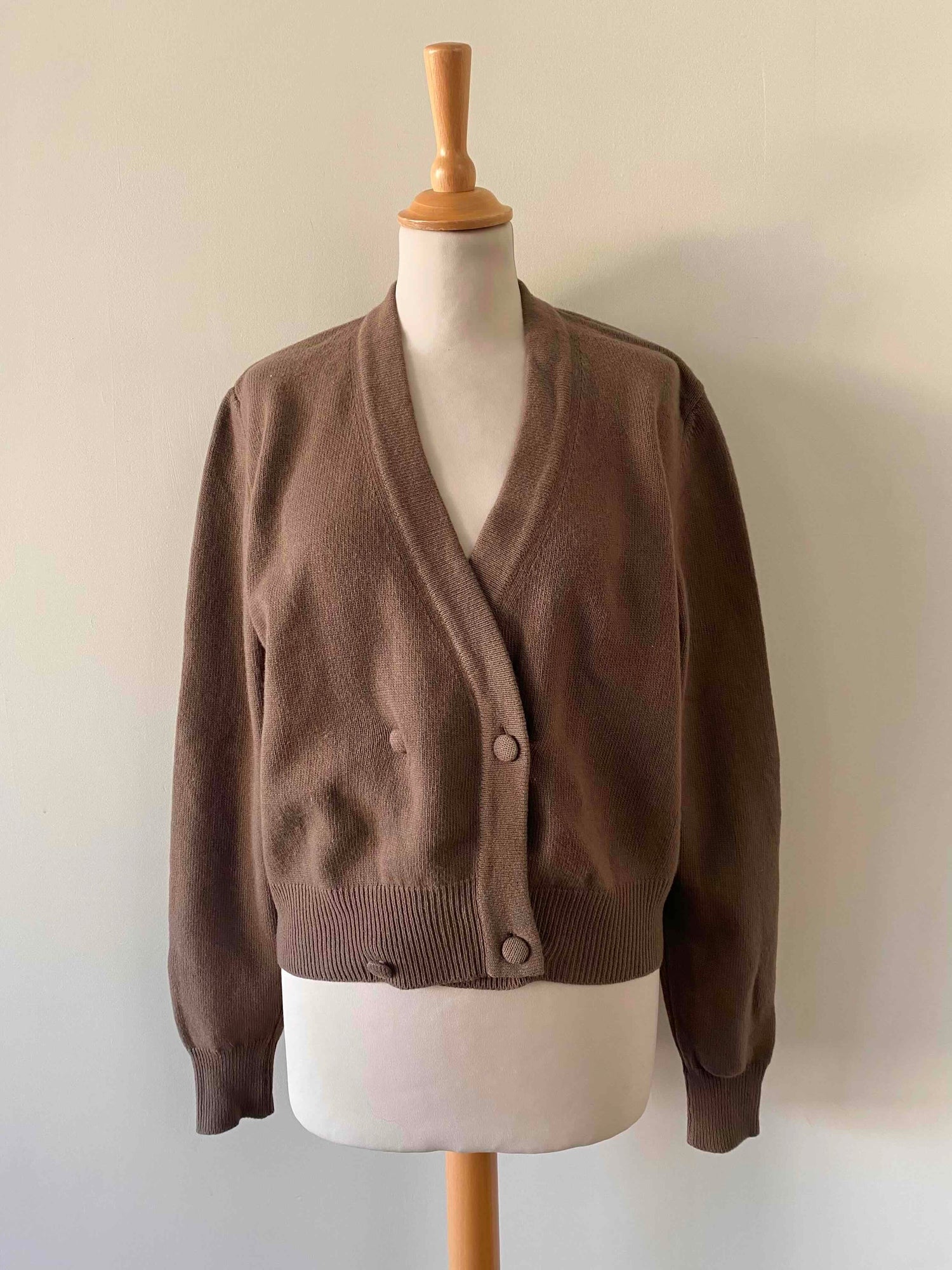 Merino wool cardigan