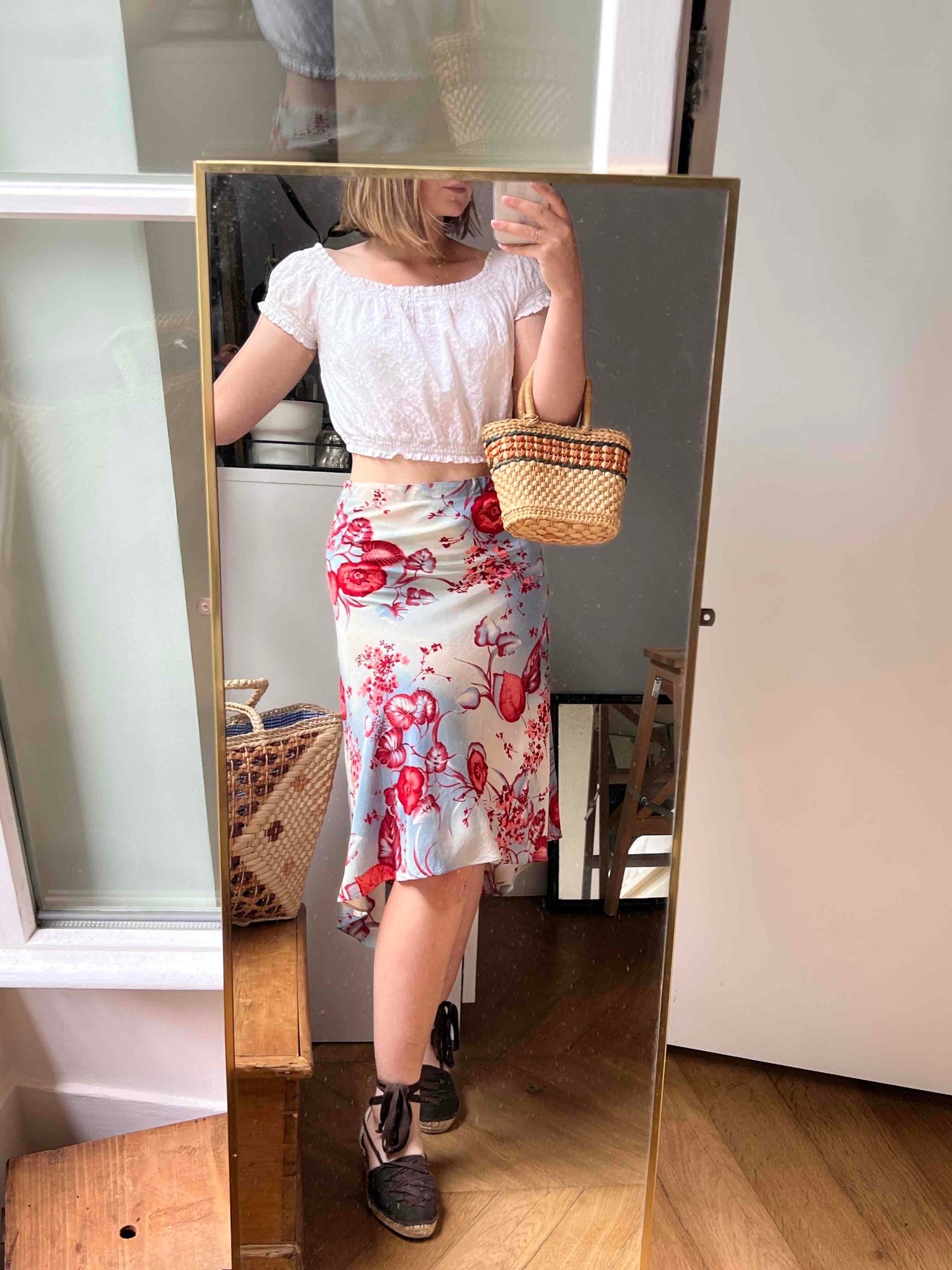 Cotton dressing gown