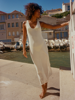 Robe Cut Beige Dulce