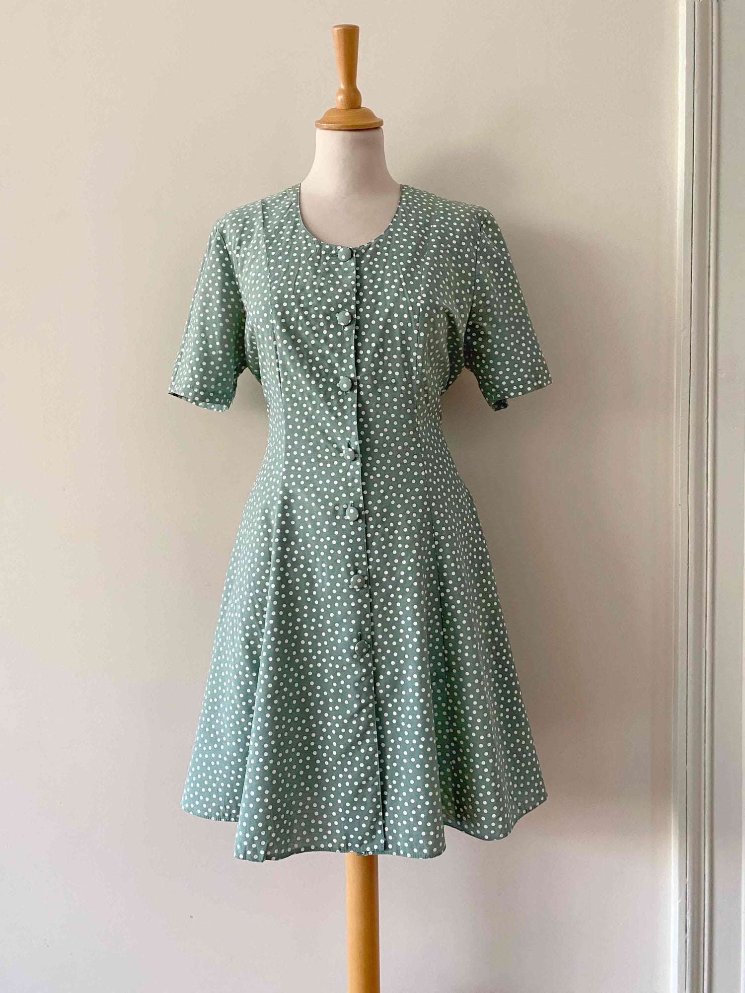 Mini robe à pois