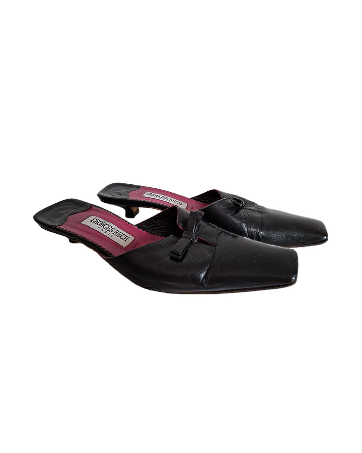 Mules en cuir Georges Rech