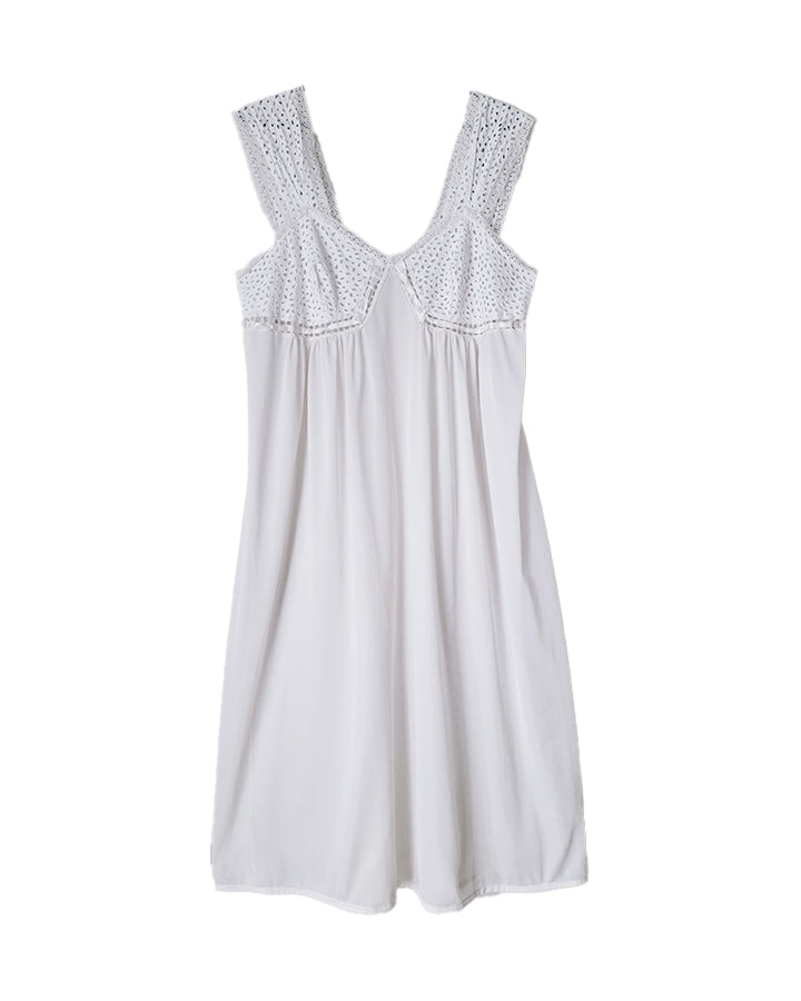 Robe nuisette en dentelle