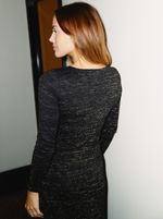 Robe Golden Gaze Fendue