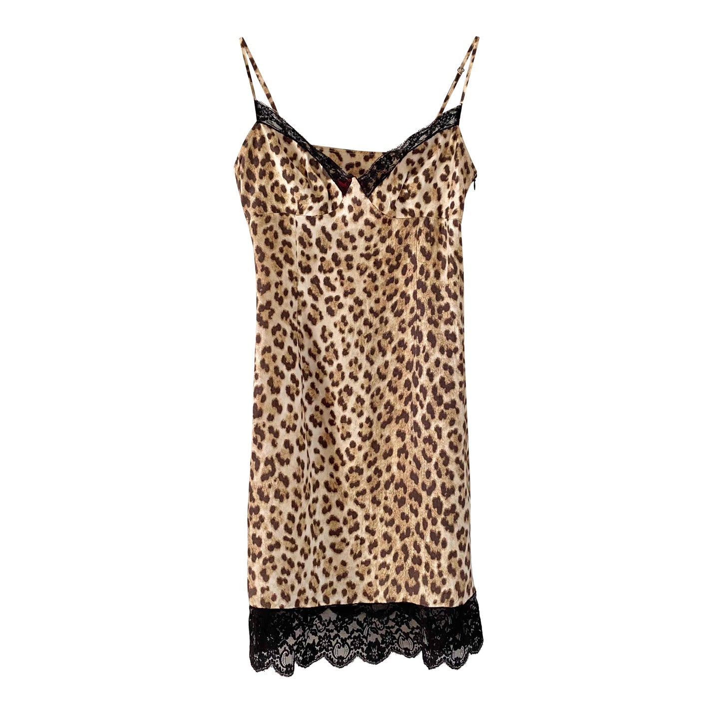Leopard print nightgown
