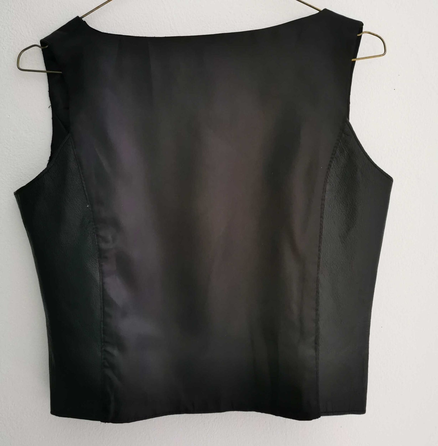 Leather vest