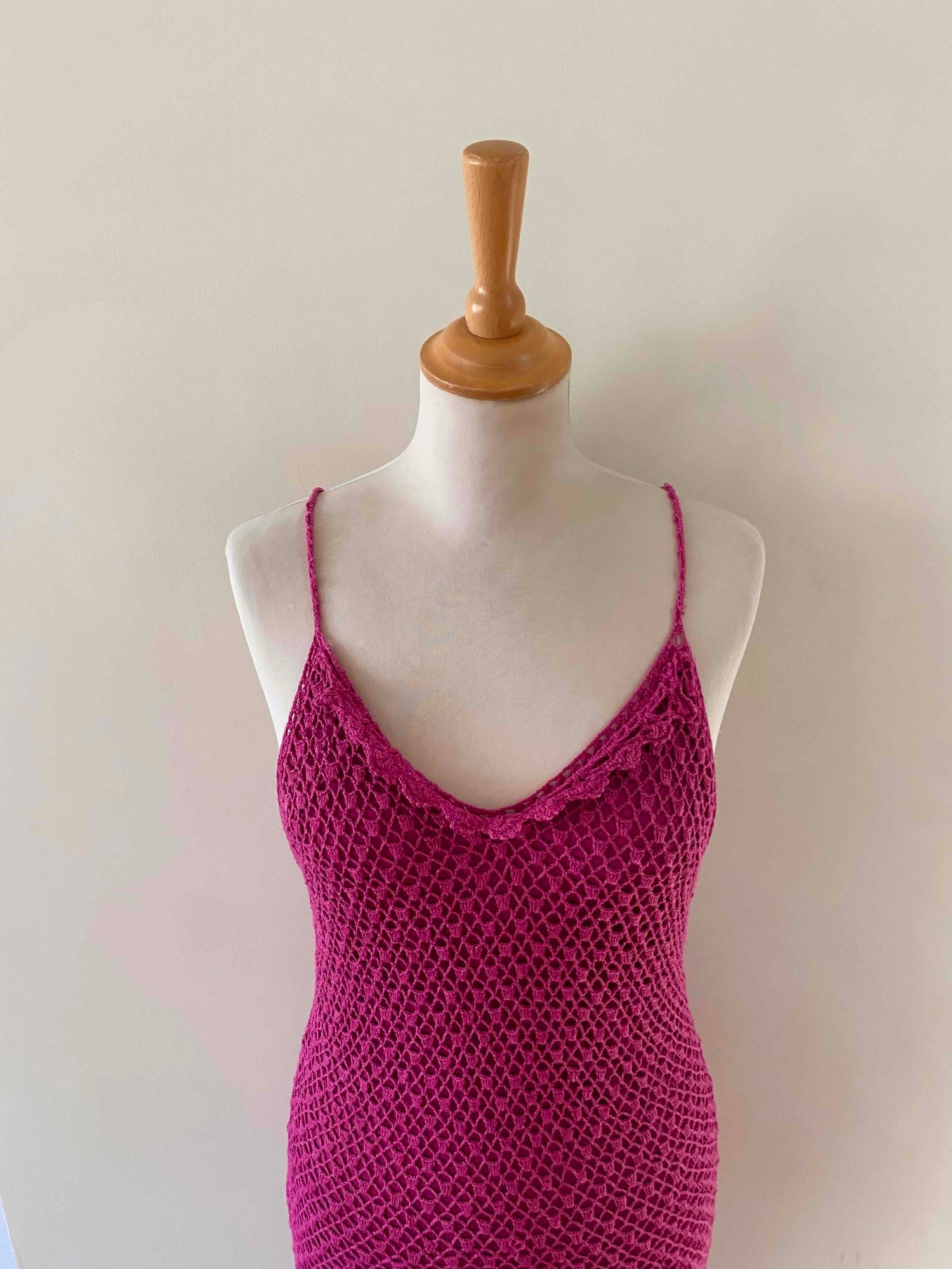 Crocheted dress