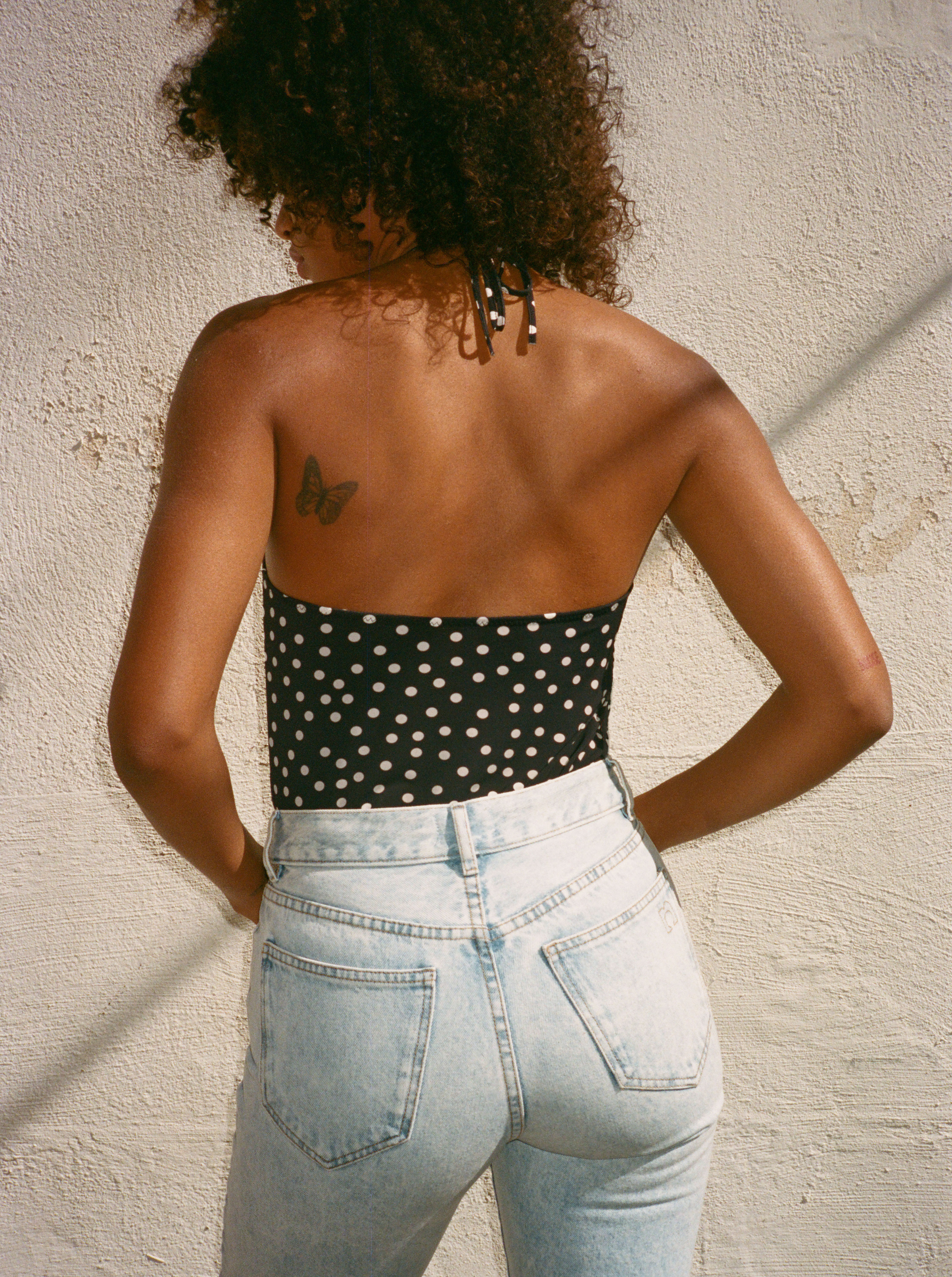 Top Capri Dots Dos Nu