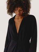 Chemise Black Water Décolletée