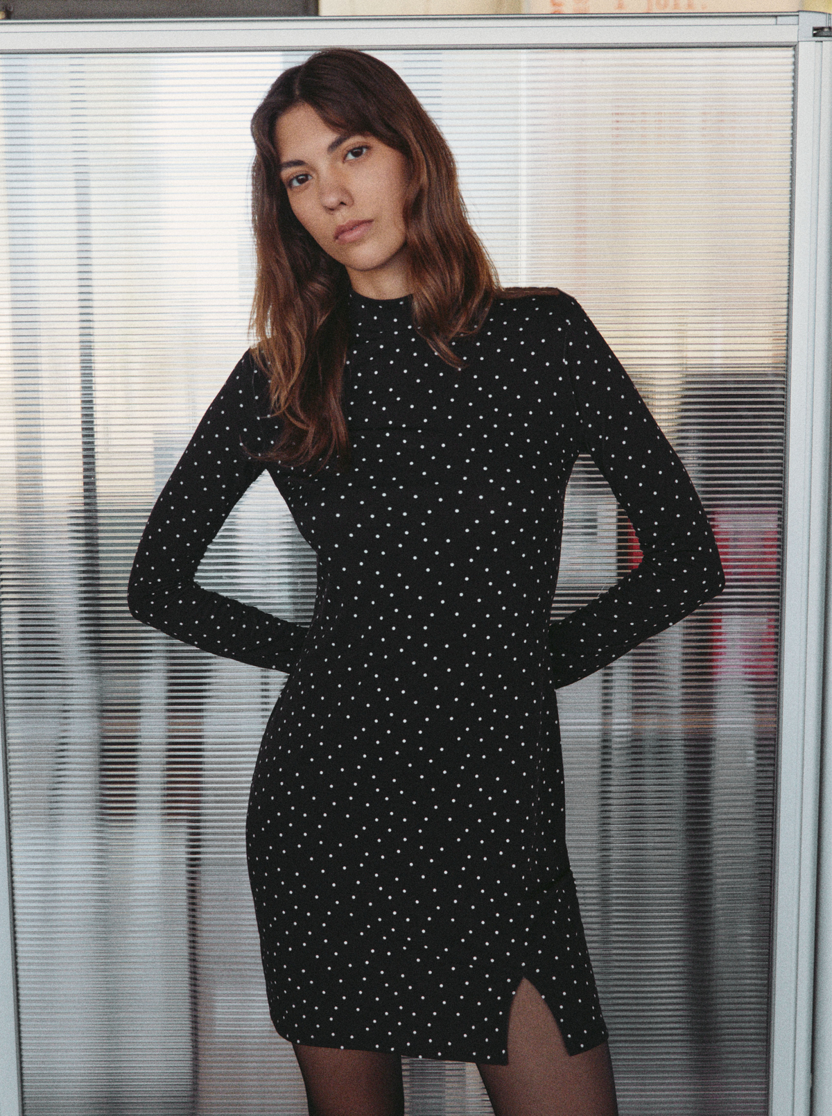 Robe Mini Galaxy Dots Courte