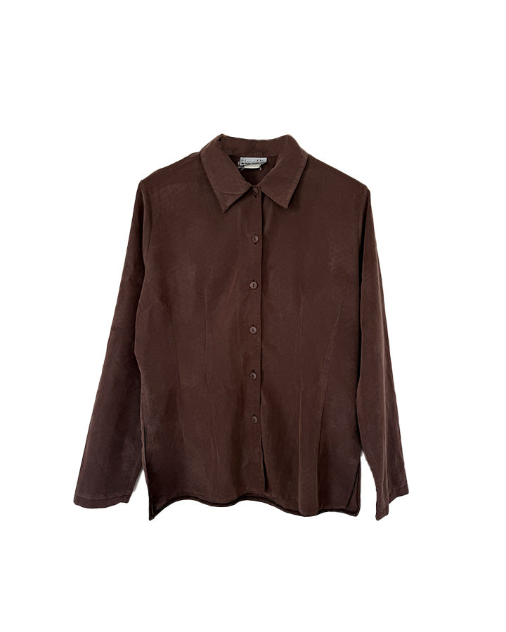 Chemise marron