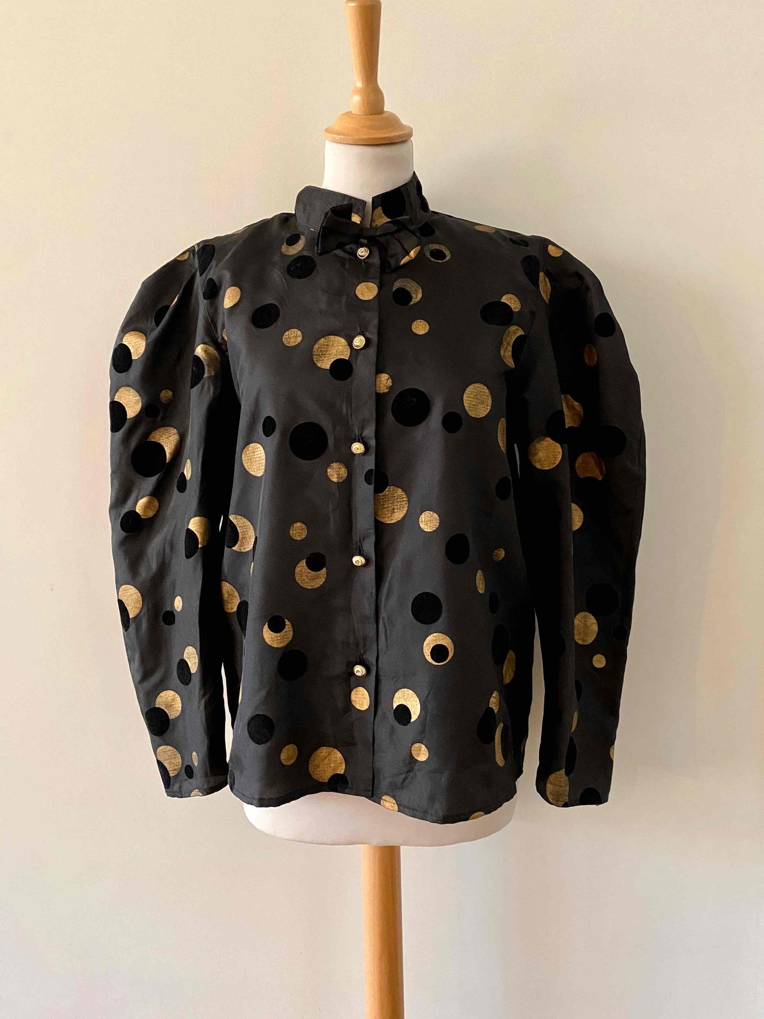 Blouse à pois