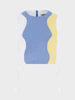 Colourful summer cotton top. Mix & match the Fanfare Label Midsummer collection and create the perfect co-ord. Handcrafted in our sustainable womenswear factories by Fanfare artisans.