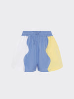 Colourful summer cotton shorts. Mix & match the Fanfare Label Midsummer collection and create the perfect co-ord. Handcrafted in our sustainable womenswear factories by Fanfare artisans.