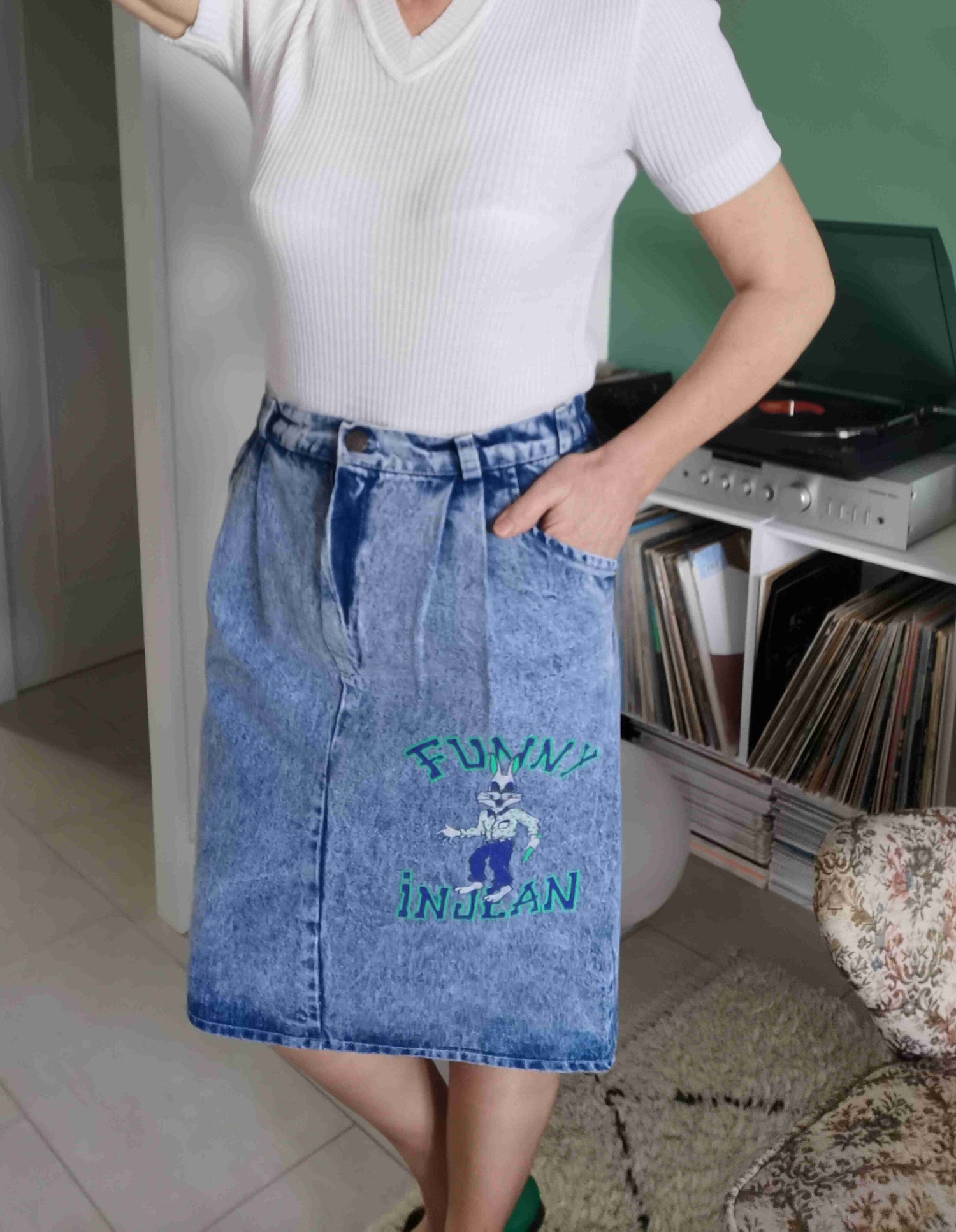 Jeans skirt