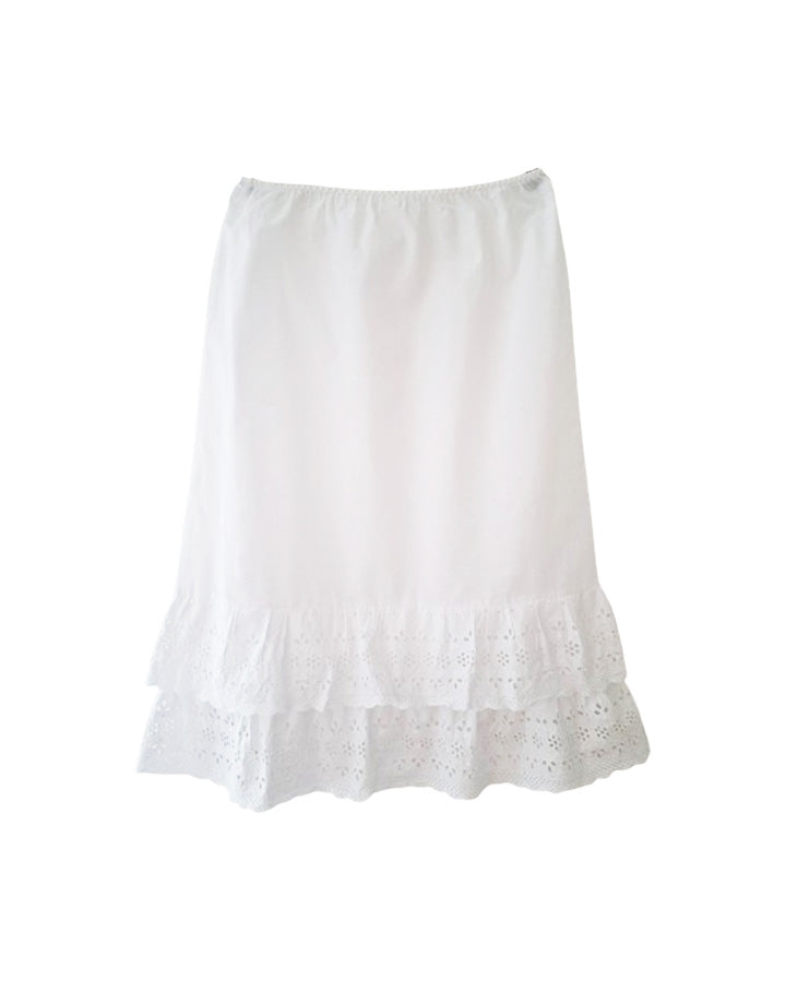 Jupe en dentelle Anglaise
