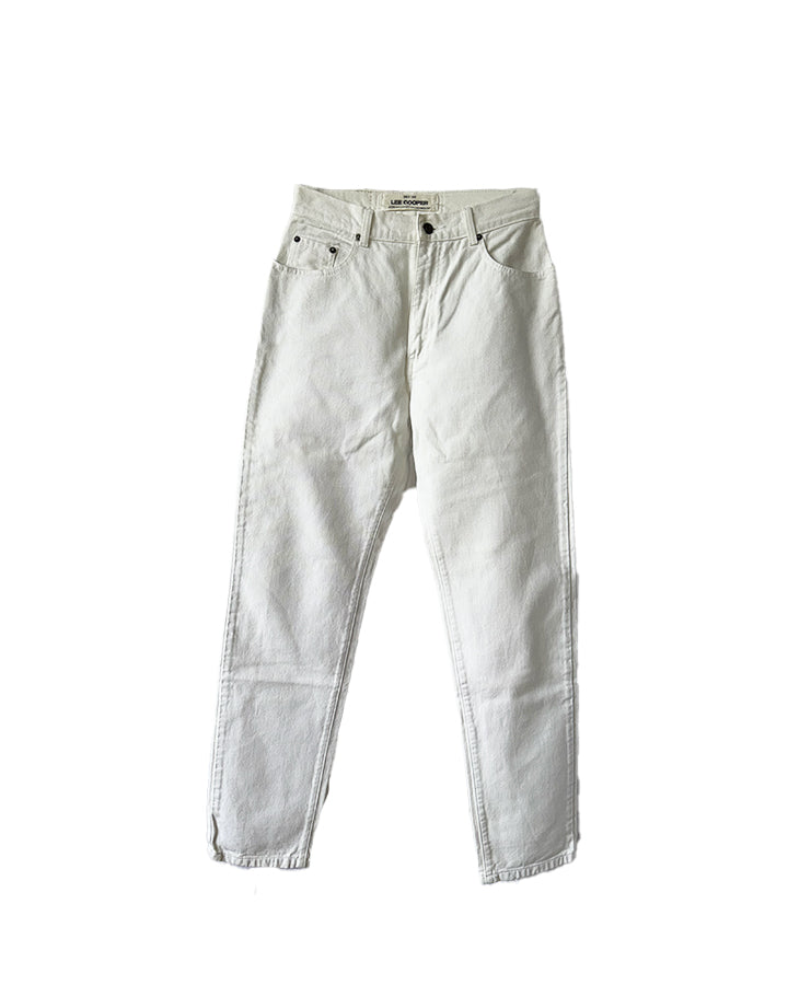 Jean Vintage Lee Cooper Blanc W30 L34
