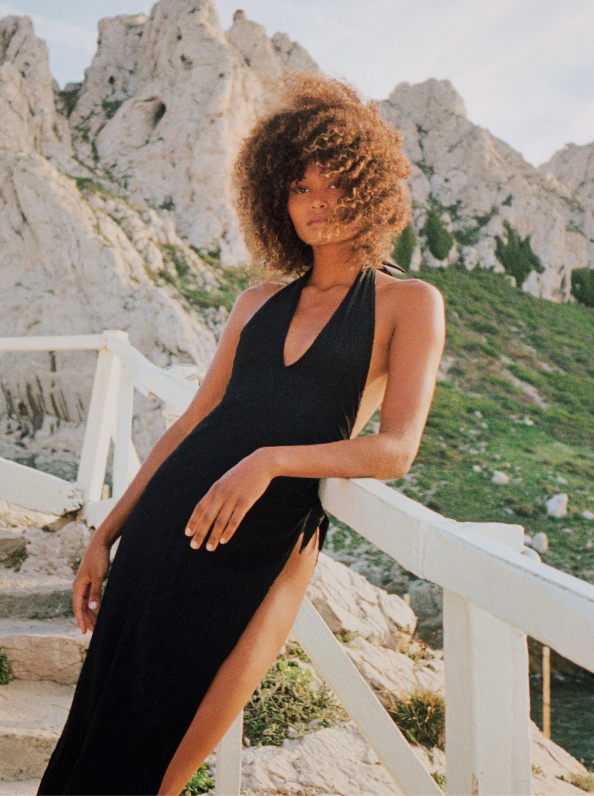 Robe Longue Black Knot robe de plage