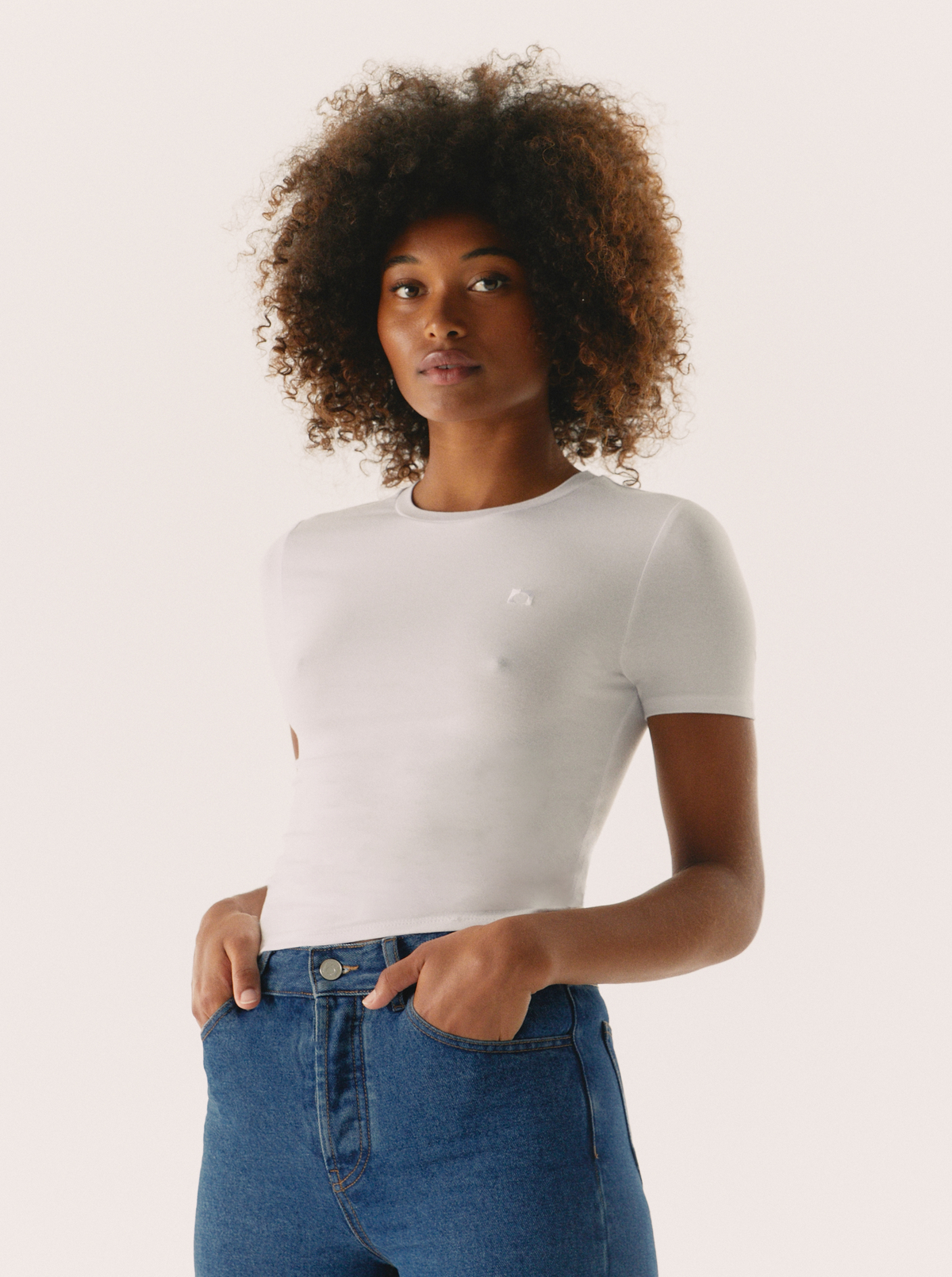 Tee-Shirt Classic White Manches Courtes