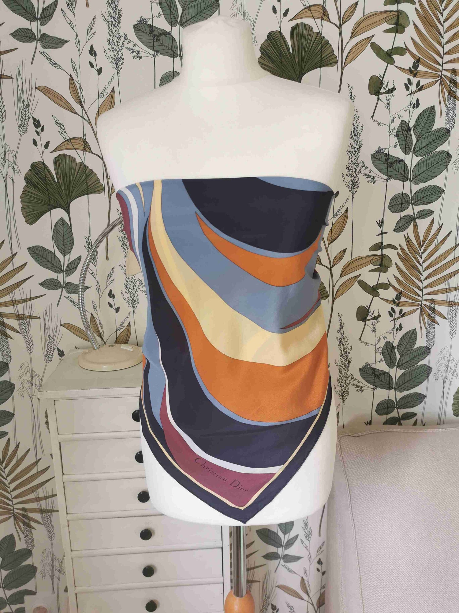 Foulard en soie Christian Dior