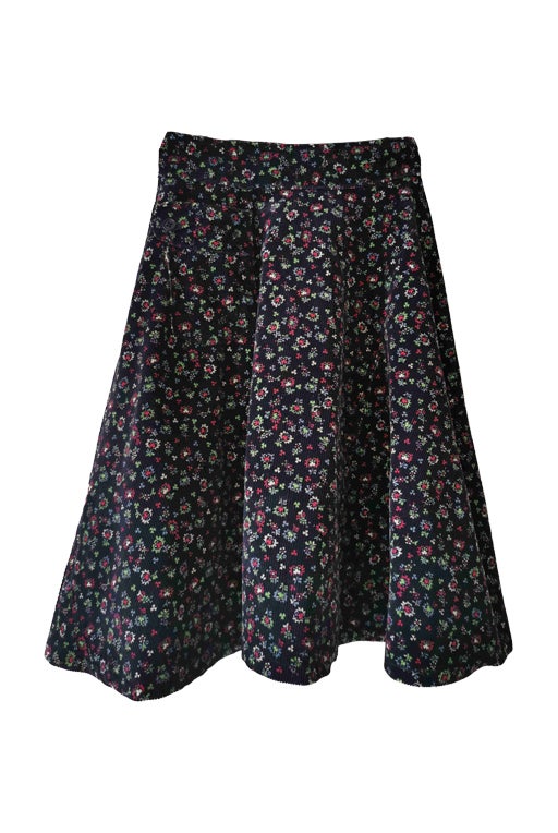 Floral skirt