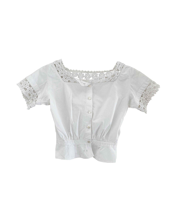 Crop top en coton