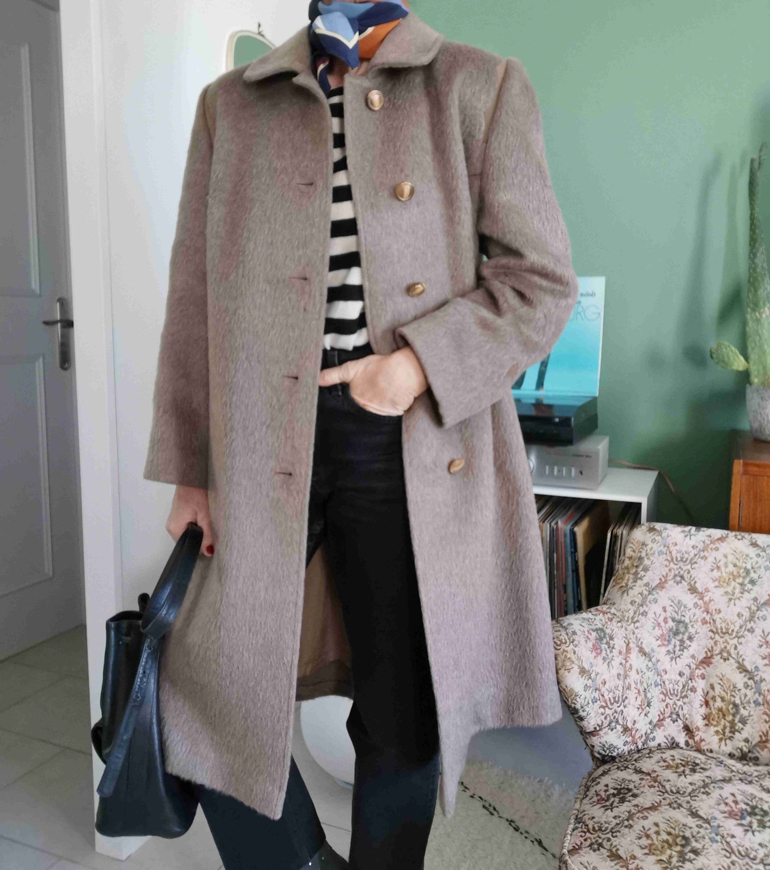 Manteau en laine
