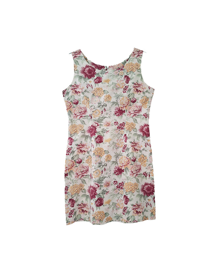 Robe mini à fleurs 90's