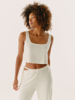 Pantalon Pearly Lines Blanc