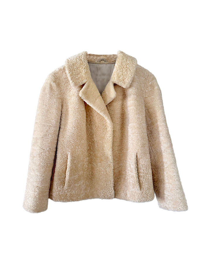 Manteau Court en Sherpa