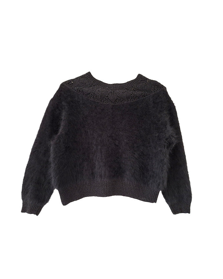 Pull Angora Noir