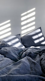 Taie d'oreiller en lin lavé français 4