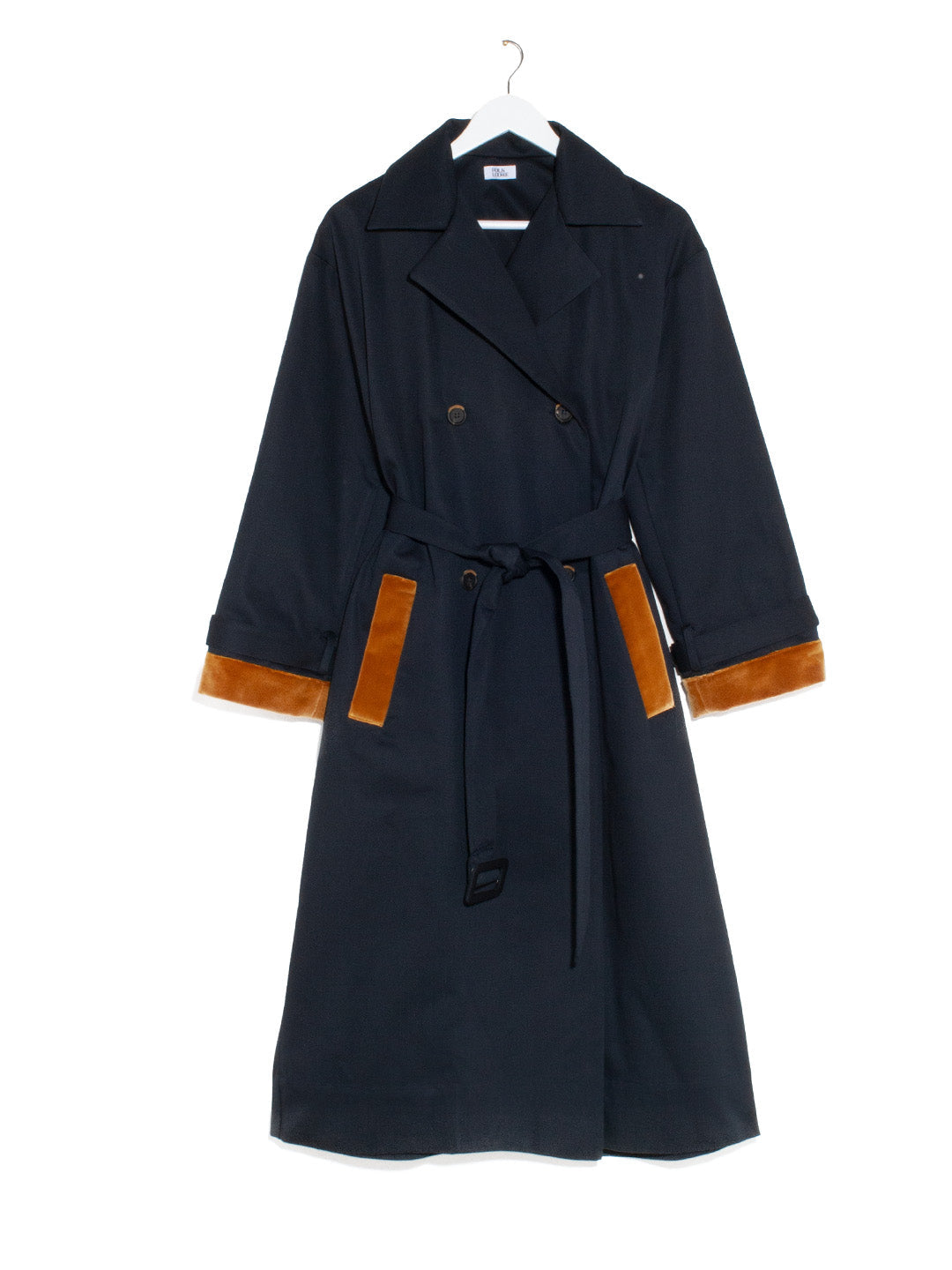 COTTON TRENCH, IMPERMEABILE, IMPERMEABILE DI COTONE, TRENCH, MADE IN ITALY, HANDMADE, FATTO A MANO, CAPPOTTO, MEZZA STAGIONE, MID SEASON COAT, FALL/WINTER 22, AUTUNNO INVERNO 22, VELLUTO, VELVET, OVERSIZE TRENCH, OVERIZE COAT, LOOSE FIT, CAPPOTTO MILITARE, MILITARY TRENCH, CAPPOTTO DOPPIOPETTO, TRENCH DOPPIOPETTO