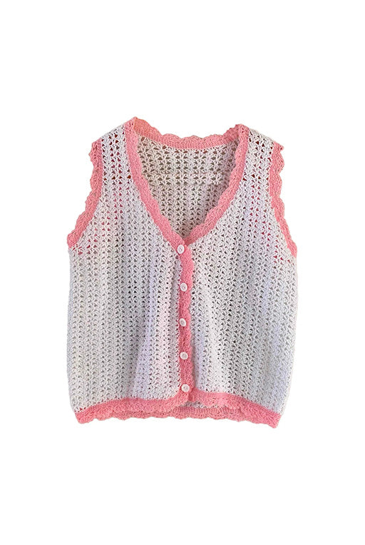 Top en crochet