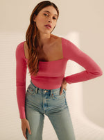 Top Square Soft Pink