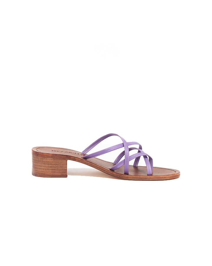 Sandal Mule Melanzane Purple